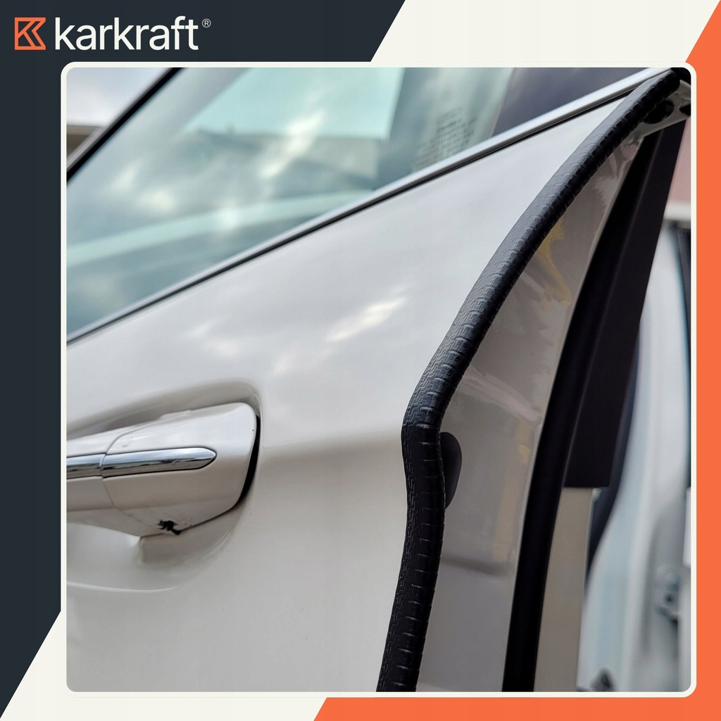 фото №7, Zbrojona прокладка краевая na кромка дверь резиновый 5m профиль защита усиленная