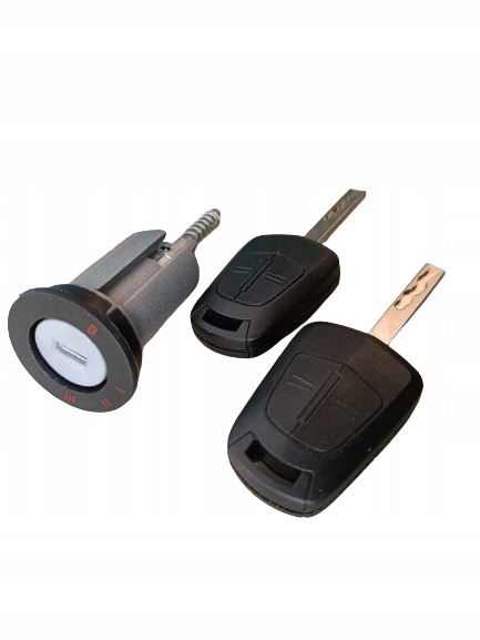 фото №12, Nowa замок зажигания вкладыш do замка зажигания + 2 ключи pod pilot opel meriva a i x03