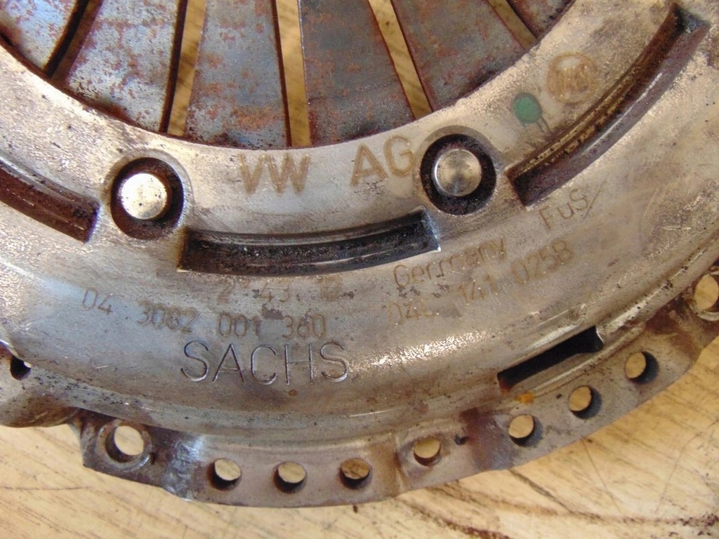 фото №8, Сцепление диск прижим жёсткий vw golf vii 1.6 tdi