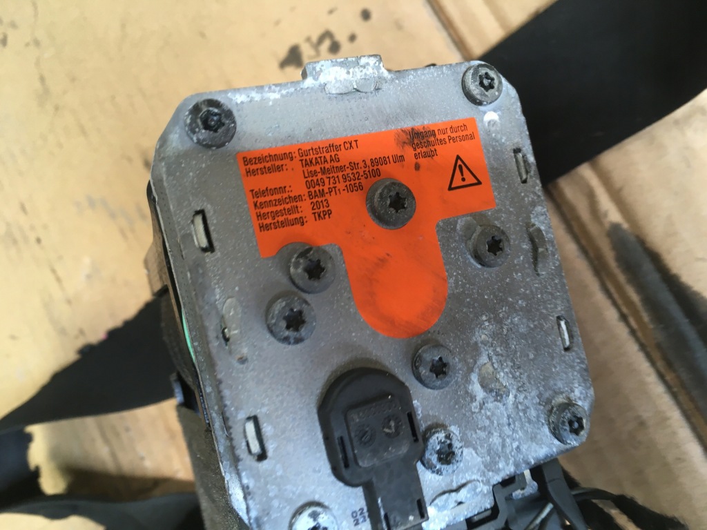 фото №7, Pas безопасности audi q5 правый