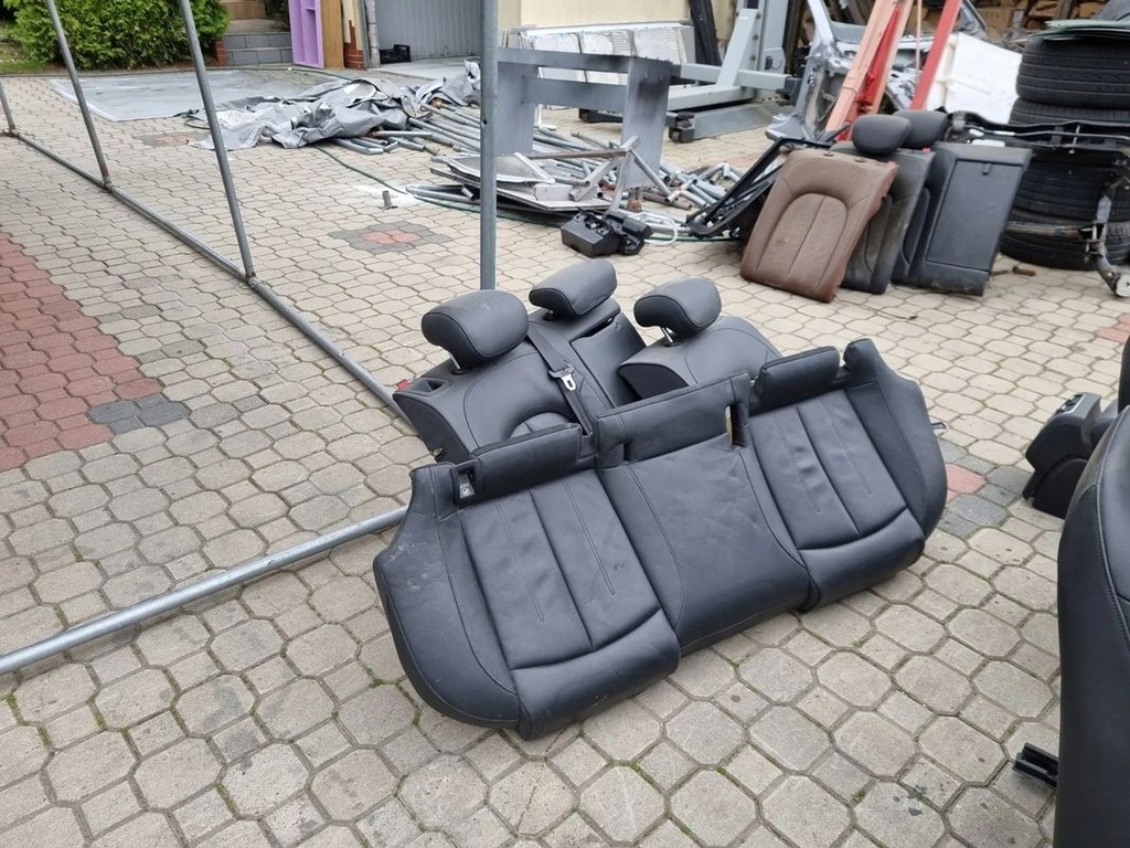 фото №5, Audi a6 c7 a7 4g сидіння заднє сидіння чорні підігрів пам'ять europa