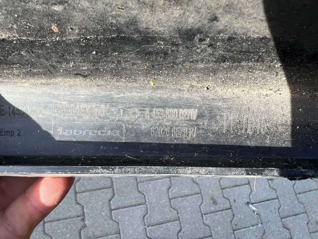 фото №12, Молдинг бампера smart forfour a453 a4538800270