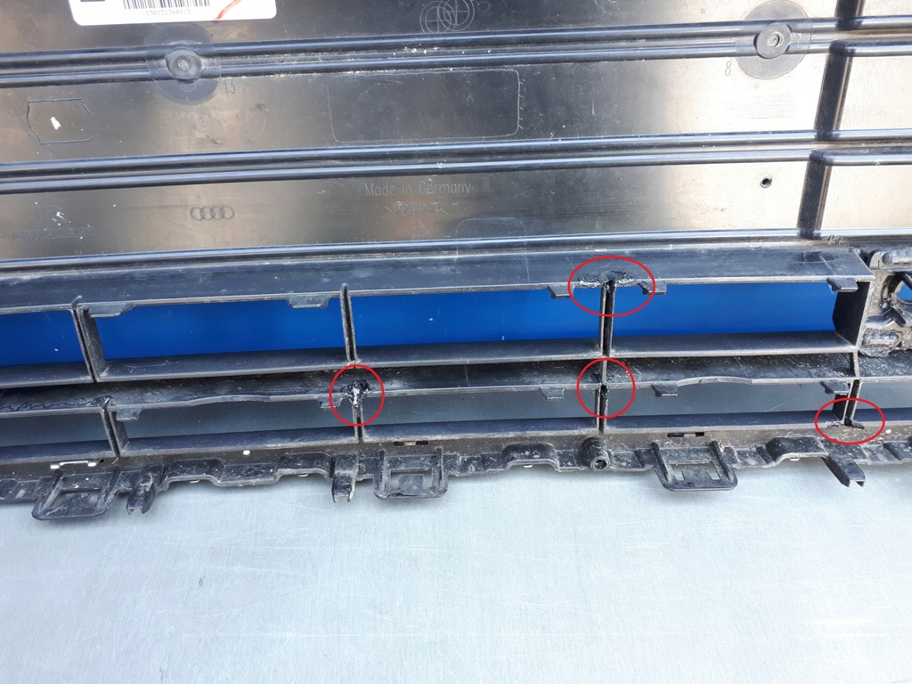 фото №14, Audi a6 c8 4k0 2018 2019- 18- решётка радиатора решётка радиатора перед