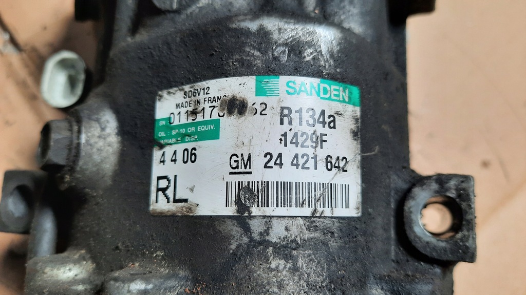 фото №5, Компрессор кондиционера opel meriva a 1.7d 06r