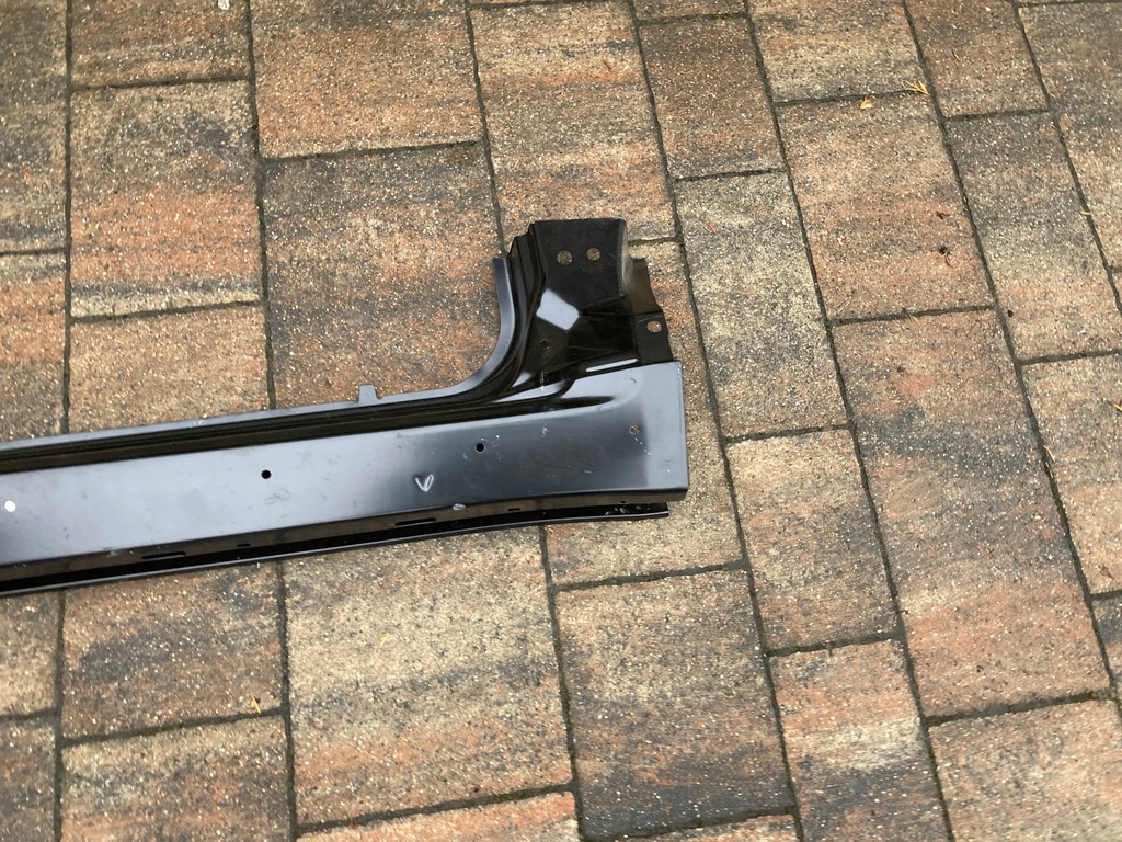 фото №6, Fiat 500 порог обшивка правое оригинал nowe