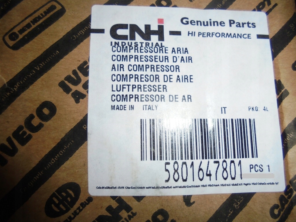 фото №6, Компрессор воздуха iveco stralis 5801647801