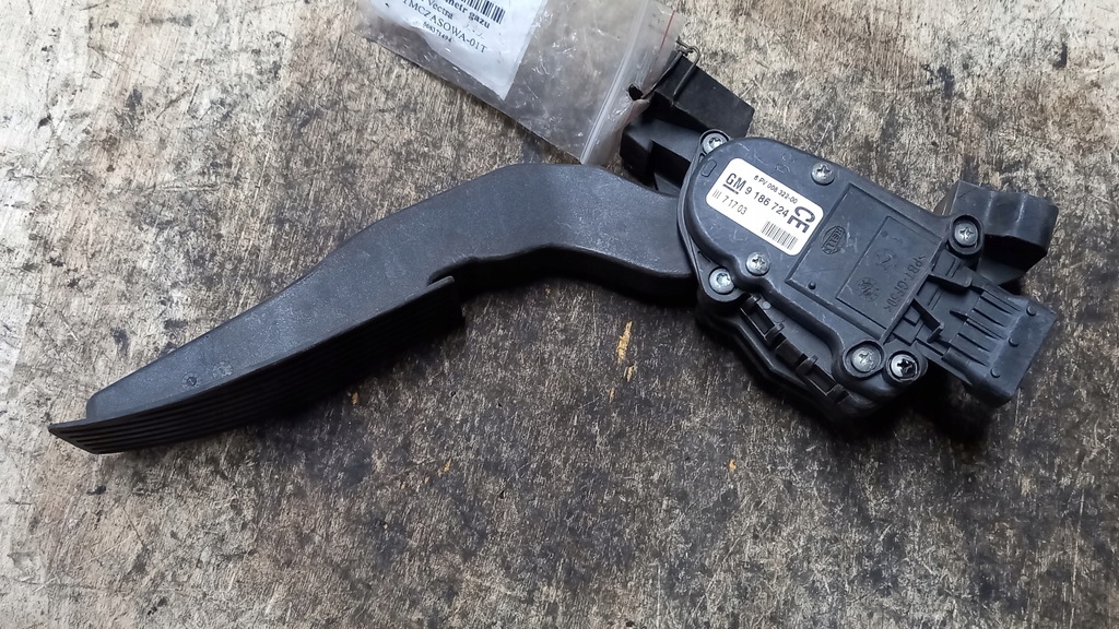 фото №4, Потенциометр газа opel vectra 2.0d 03r