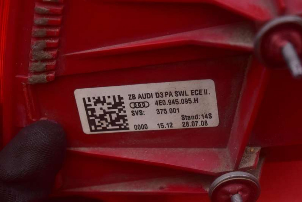 фото №8, Лампа ліва задня задня 4e0945095h audi a8 d3 lift 05-07