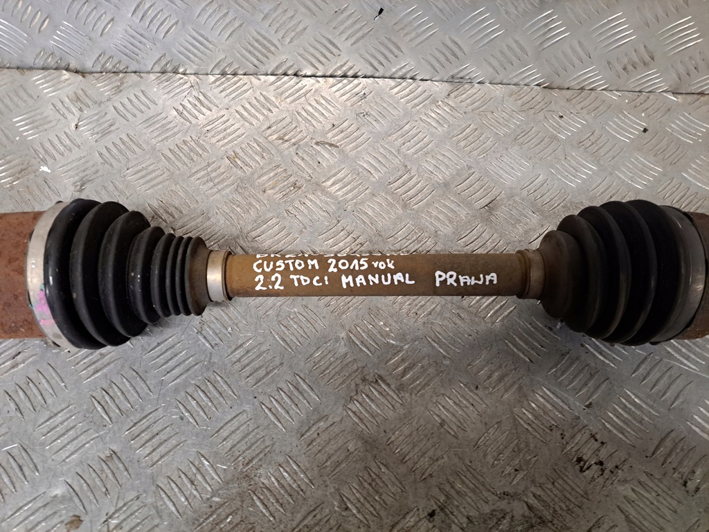 фото №7, Ford transit custom 2.2 tdci приводной вал правая перед