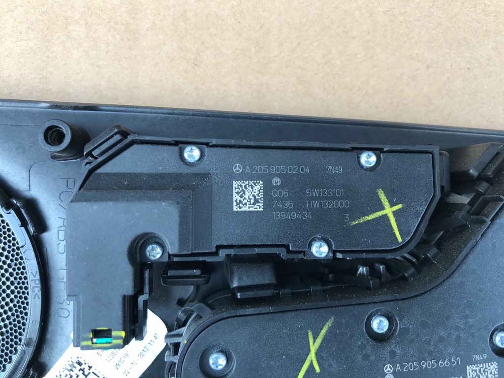 фото №6, Mercedes c klasa переключатели сиденье 2059056651