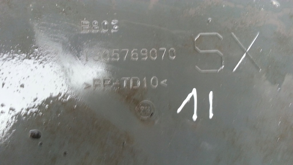 фото №14, Ducato boxer jumper молдинг крила ліва задня 06-