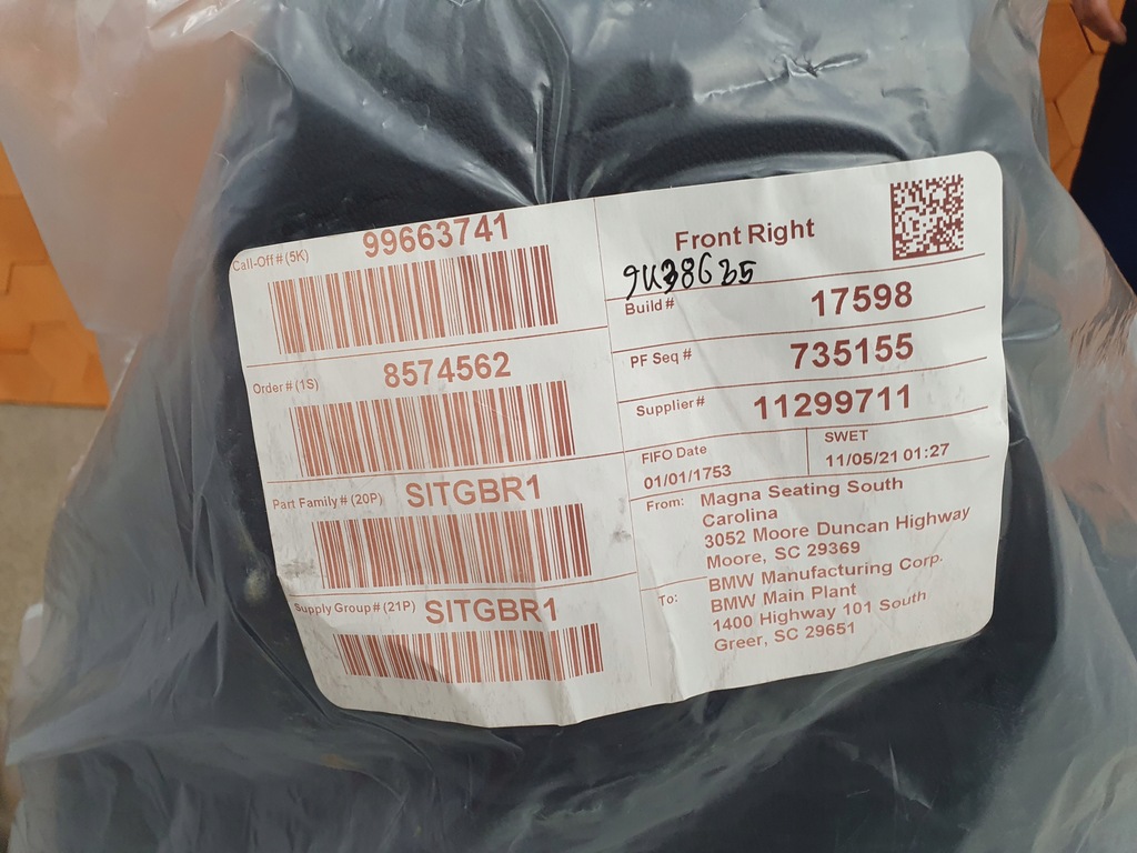 фото №14, Bmw x5 g05 сиденья sport сиденье правый левый с подогревом память nowe