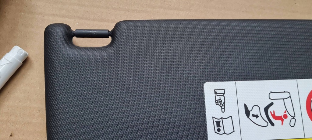 фото №15, A4 b9 8w защита козырёк солнцезащитная левая sline a5 8w 8w0857551