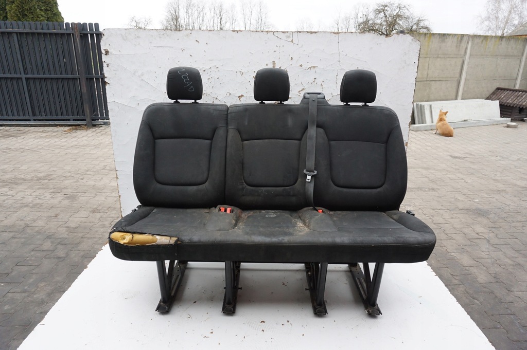 фото №1, Заднее сиденье сиденья лавка 2 ряд renault trafic 3 iii