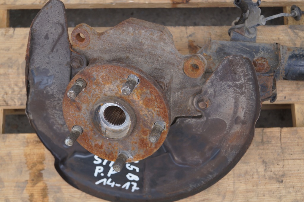 фото №5, Поворотний кулак правий перед subaru wrx sti 2.5 b 14-17