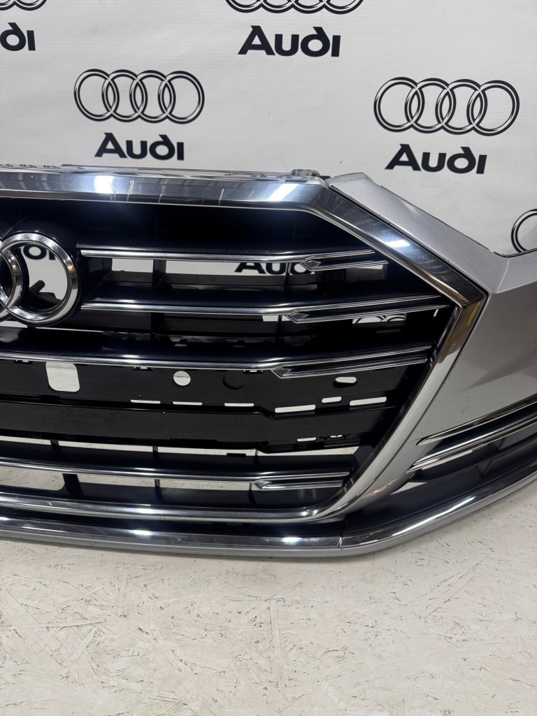 фото №6, Audi a8 d5 4n 4n0 2017-2021 бампер передний 6x pdc омыватель oryg.