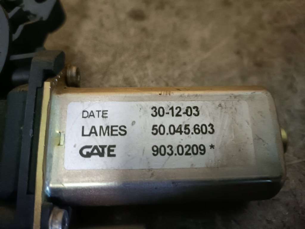 фото №5, Моторчик стекло правый перед lancia musa 50045603