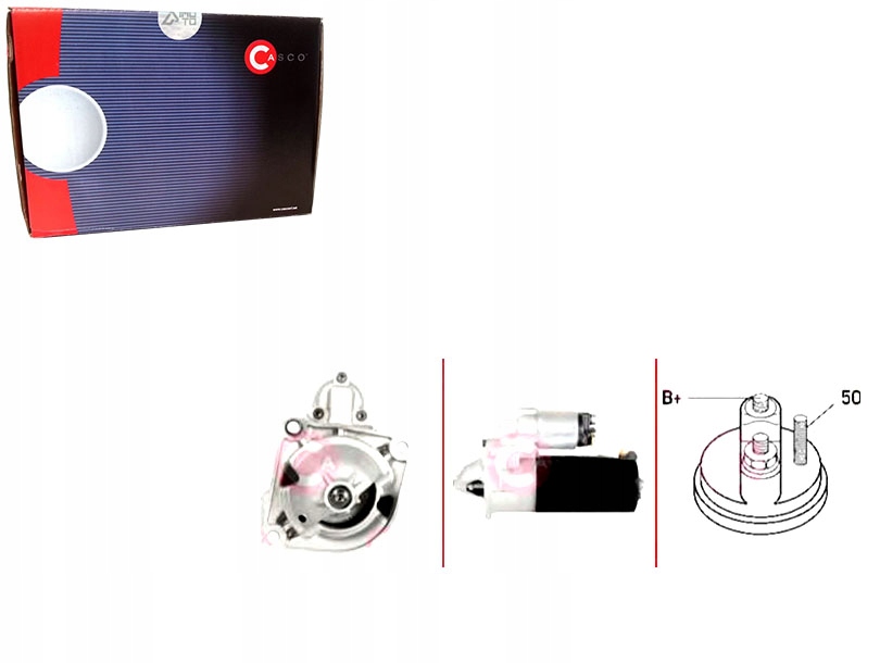 Casco cst10277as стартер Оригинал