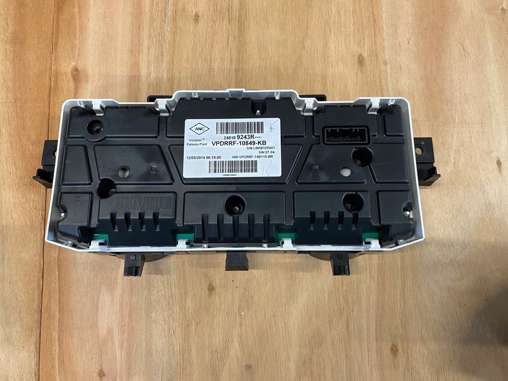 фото №11, Renault captur i 0.9tce счетчик приборы 248109243r + рамка 682504768r