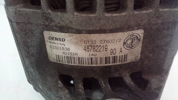 Генератор alfa romeo 147 1,6 b 46782219 Недорого