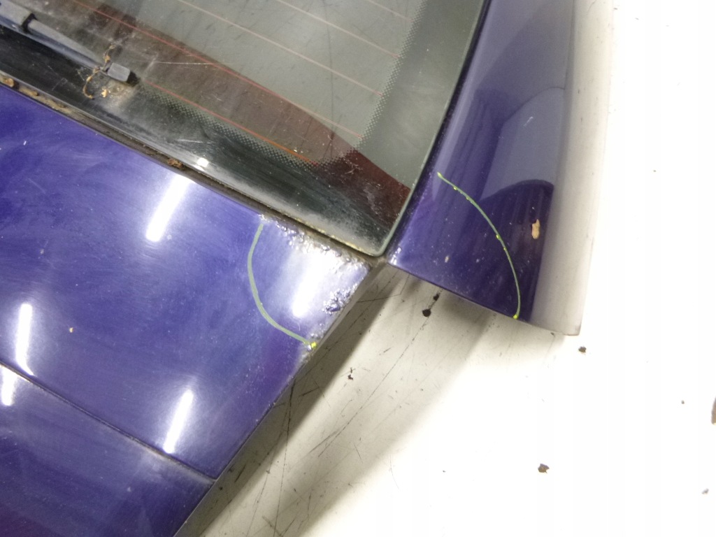 фото №8, Крышка багажника задняя vw volkswagen bora lb5n 2000r. kombi