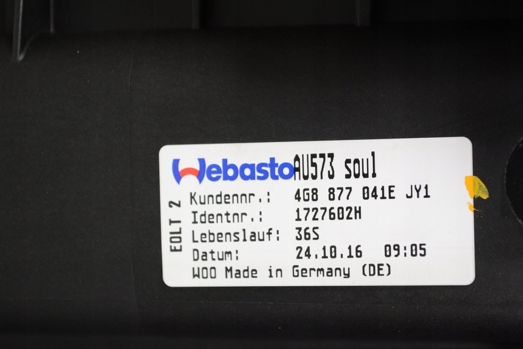 фото №6, Audi a7 люк панорамний 4g8877255a 4g8877041e 4g 3.0 tdi 2017 rhd