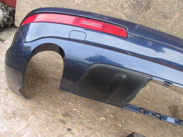 Audi q7 4l 2007r s-line бампер задні задній lak. lz5b комплектний  pdc під  фаркоп Зі Шроту