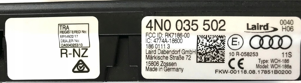 фото №10, Vw audi skoda зарядний пристрій індукційна 4n0035502