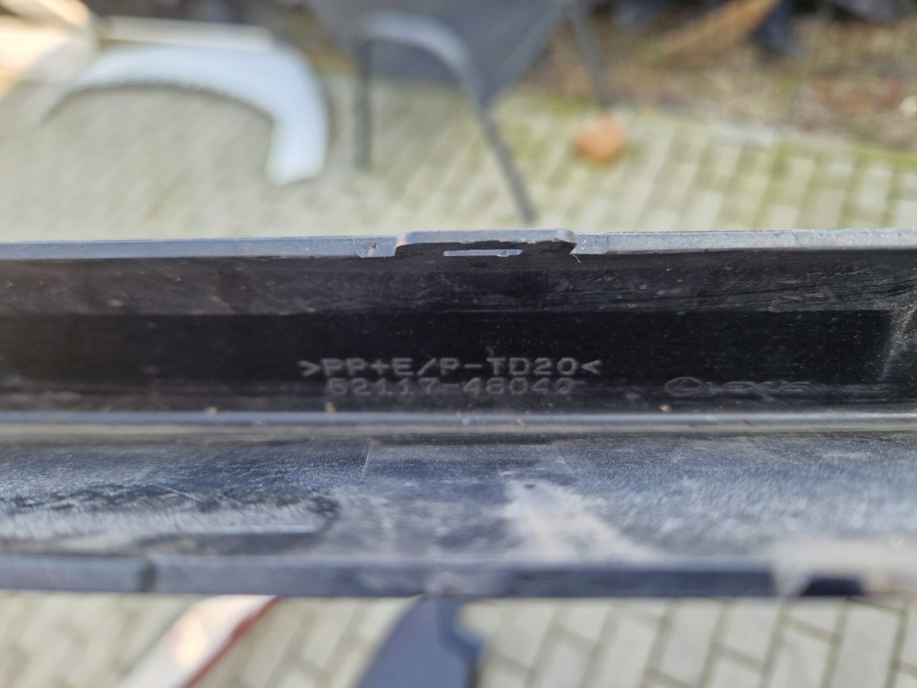 фото №9, Молдинг накладка-спойлер w бампер lexus rx 2015 - prest-03 52117-48040