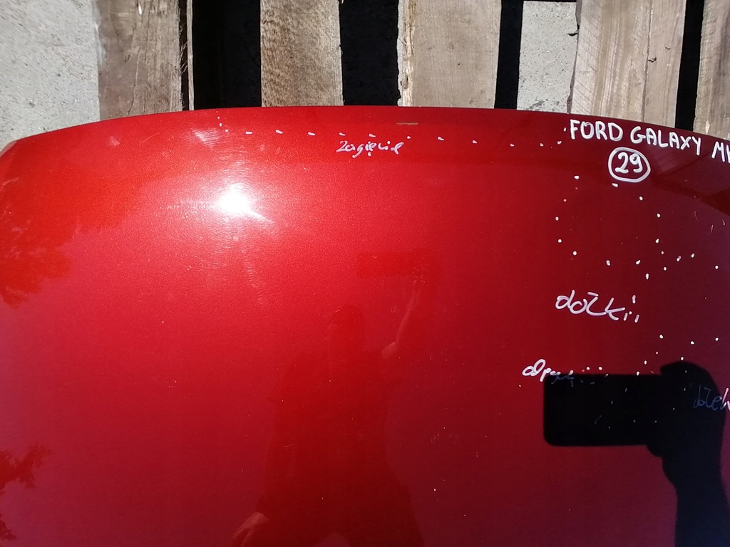 фото №7, Капот крышка двигателя ford galaxy mk3 iii z6 06-10