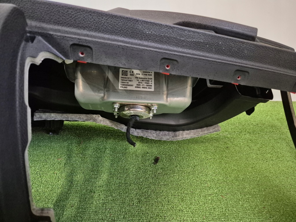 фото №6, Bmw f30 f32 f34 f36 консоль панель приладів приладова панель приладів подушка безпеки подушка oem