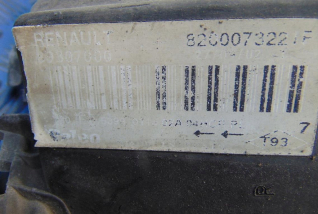 фото №6, Renault megane ii фара правый 8200073221f