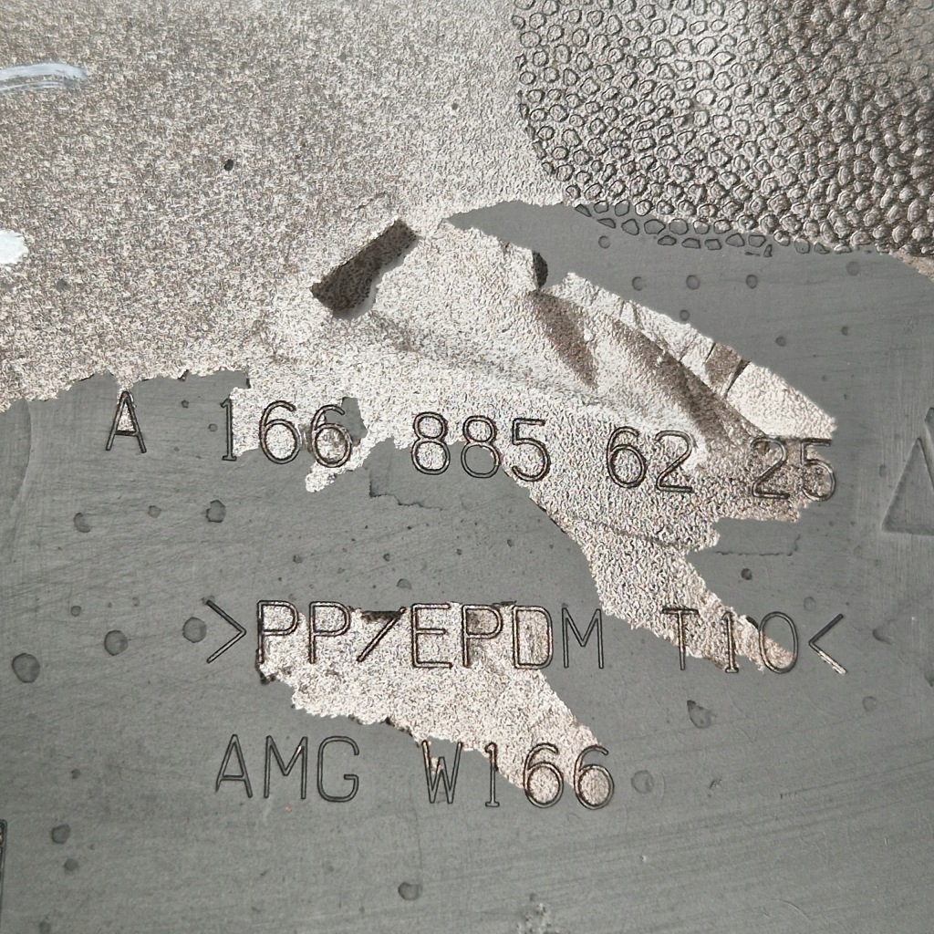 фото №10, Накладка бампера левый задняя mercedes ml w166 amg a1668856325