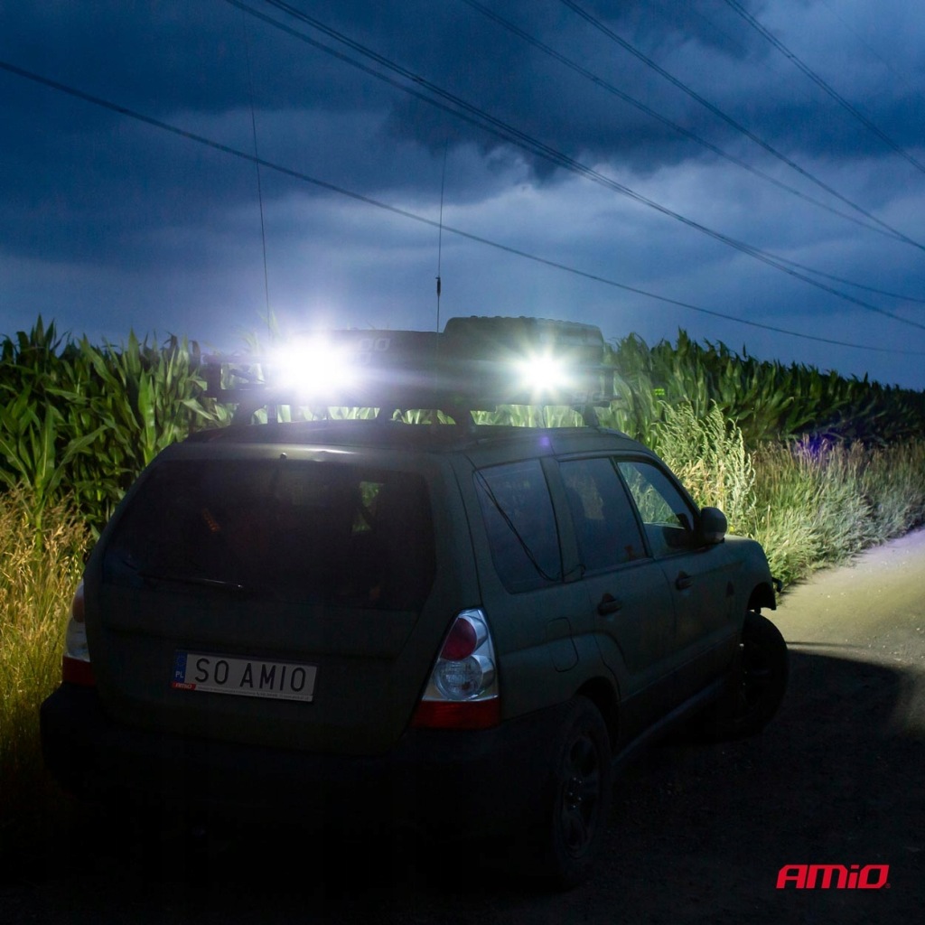 Купити Фара робоча протитуманна фара led прожектор awl22 15led 12v 24v amio-02436