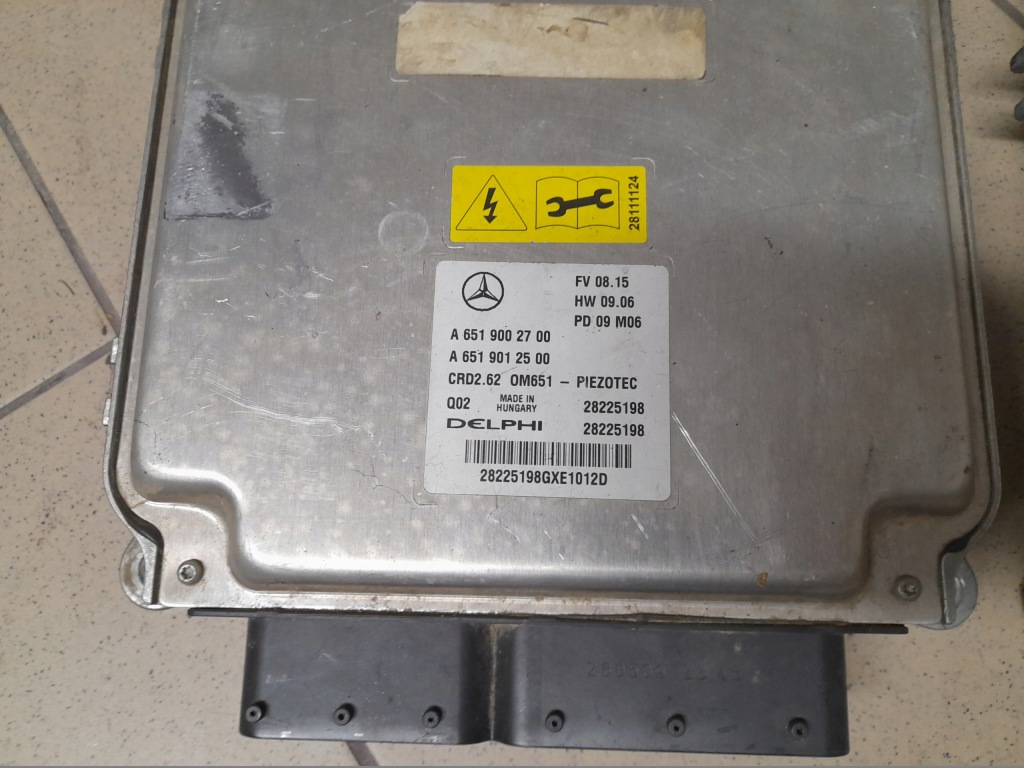 фото №3, Mercedes бортовой компьютер блок управления a6519002700