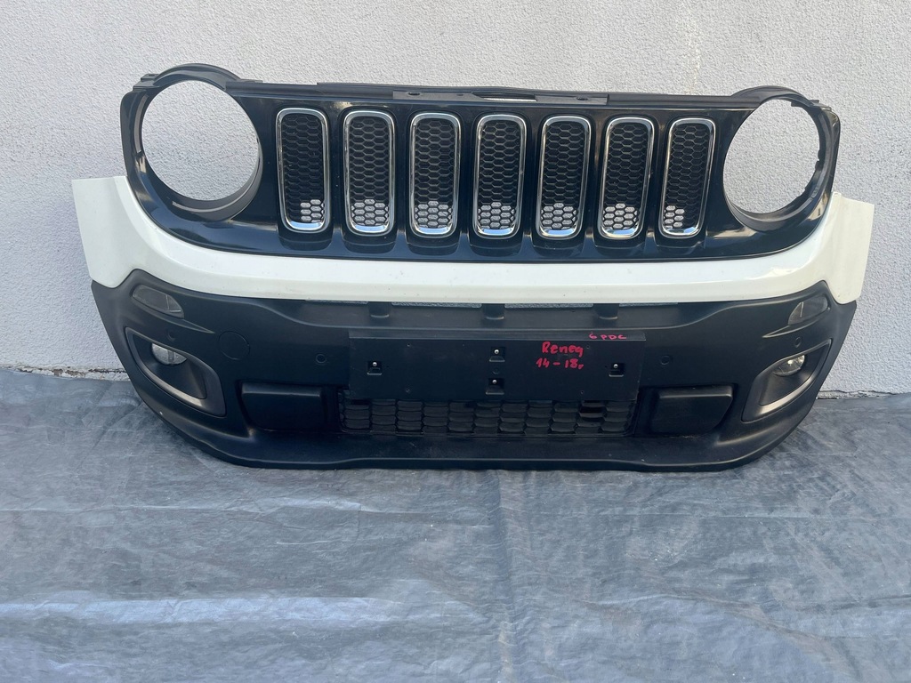 фото №1, Jeep renegade бампер передній kompletny 2014-18r