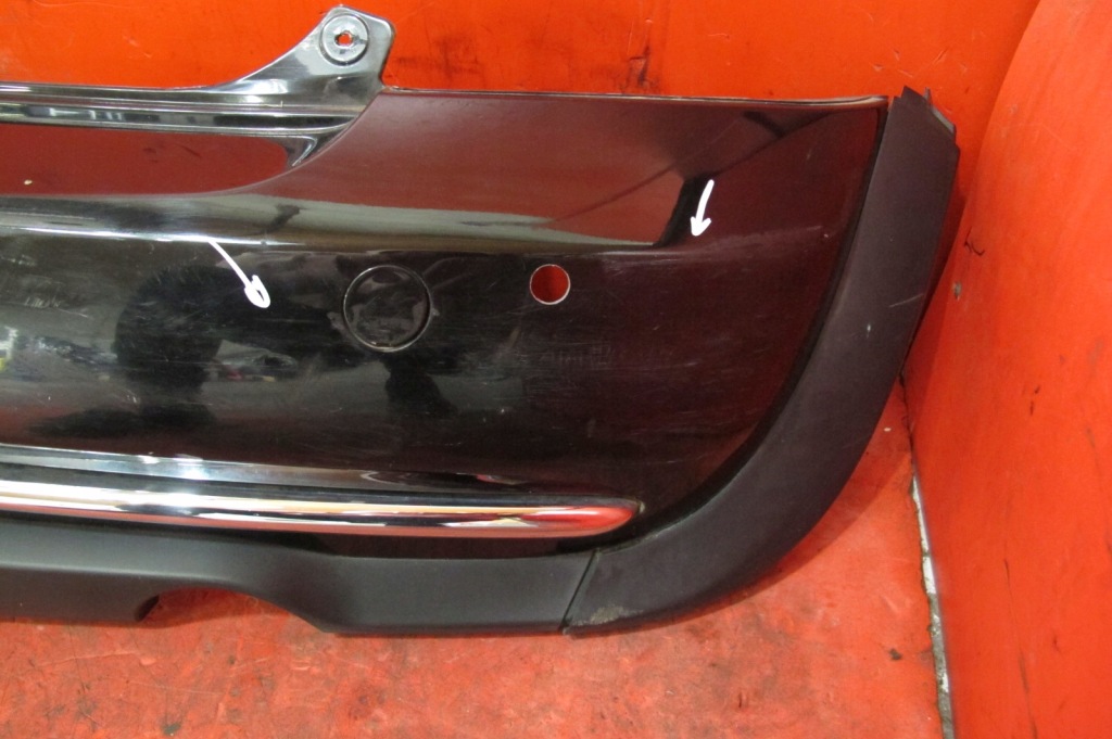 фото №5, Mini one cooper r50 r53 lift 668/9 black schwarz 2 668 бампер задня 04-06