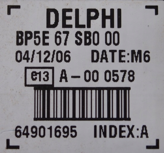 фото №7, Mazda 3 bk 03-09 - сирена сигналізація bp5e67sb000