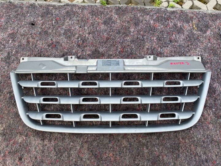 фото №4, Бампер решётка радиатора решётка радиатора renault master iii