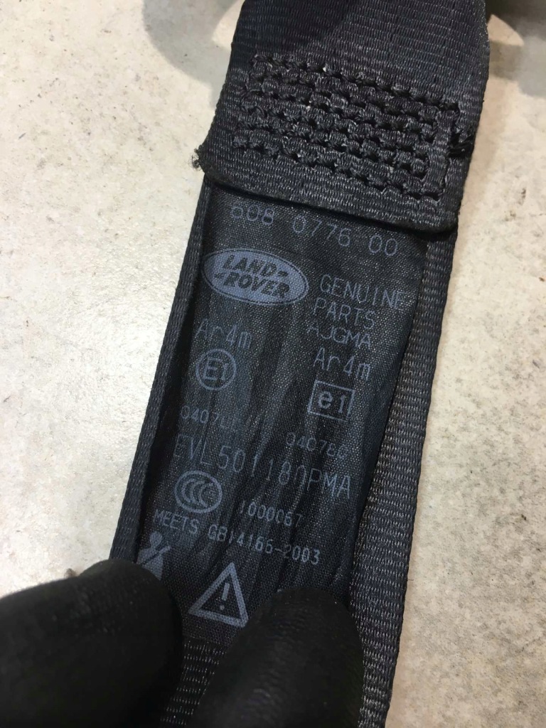 фото №10, Pas безопасности левый задняя 3 ряд discovery iii