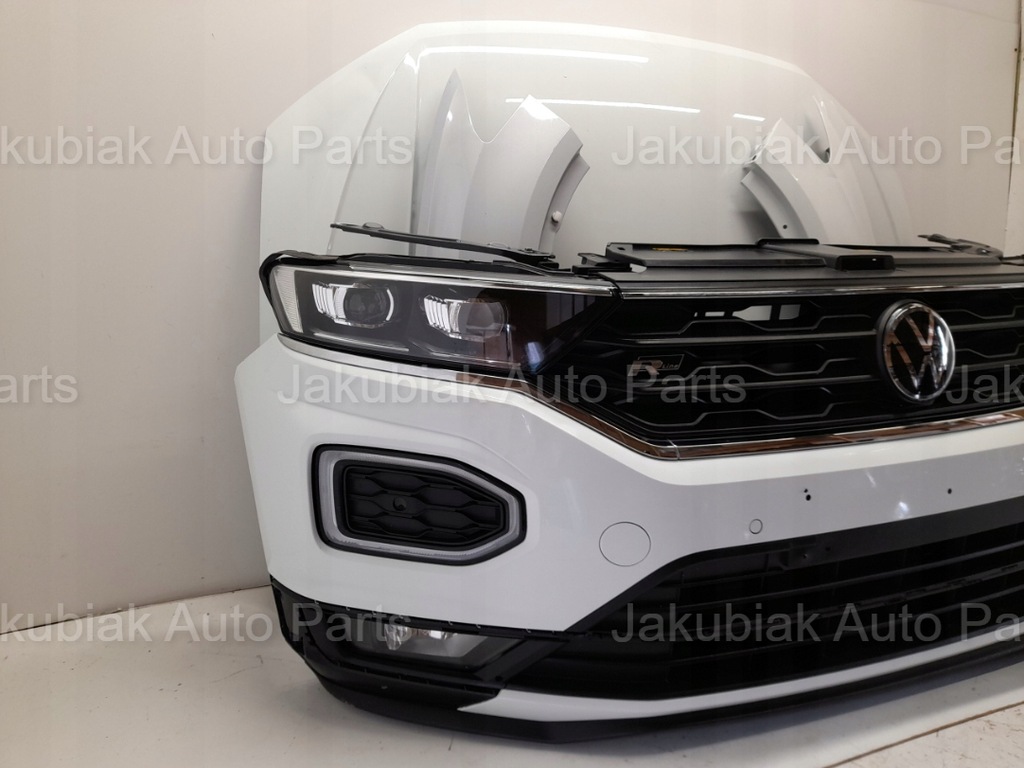 фото №2, Vw t-roc r-line 2ga full led бампер капот перед
