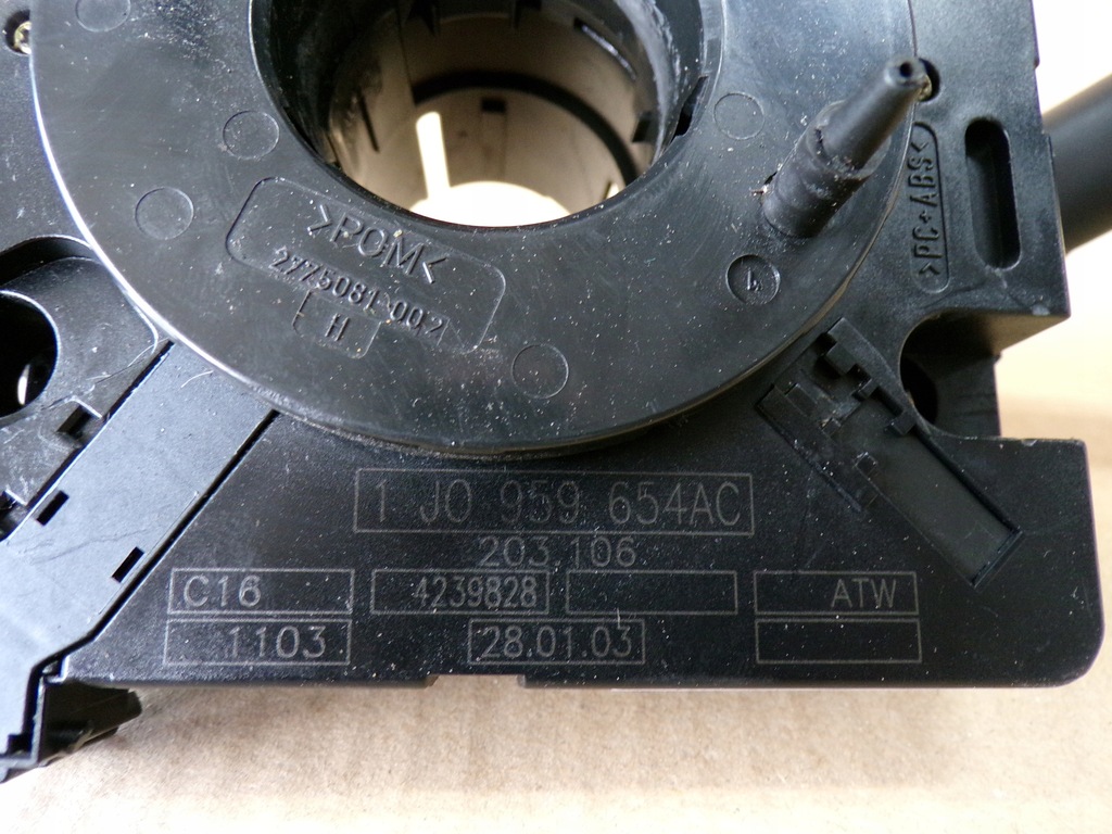 фото №10, Audi a6 c5 lift переключатель комбинированный датчик kąta поворота 1j0959654ac