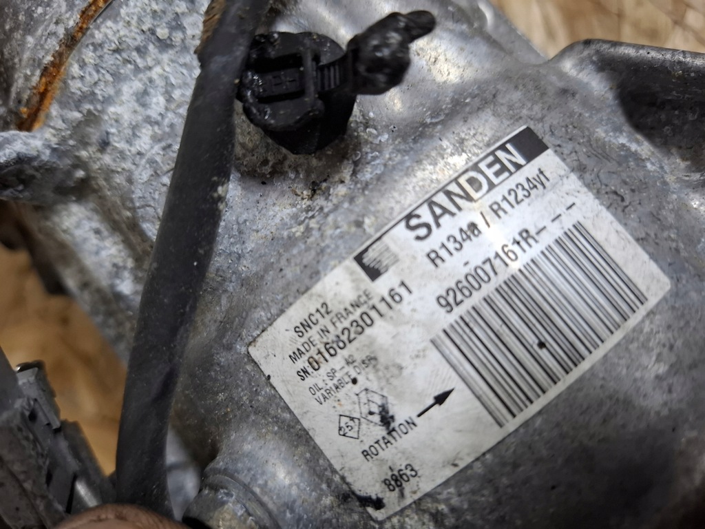 фото №7, Компресор компресор кондиціонера renault clio v 1.0 sce