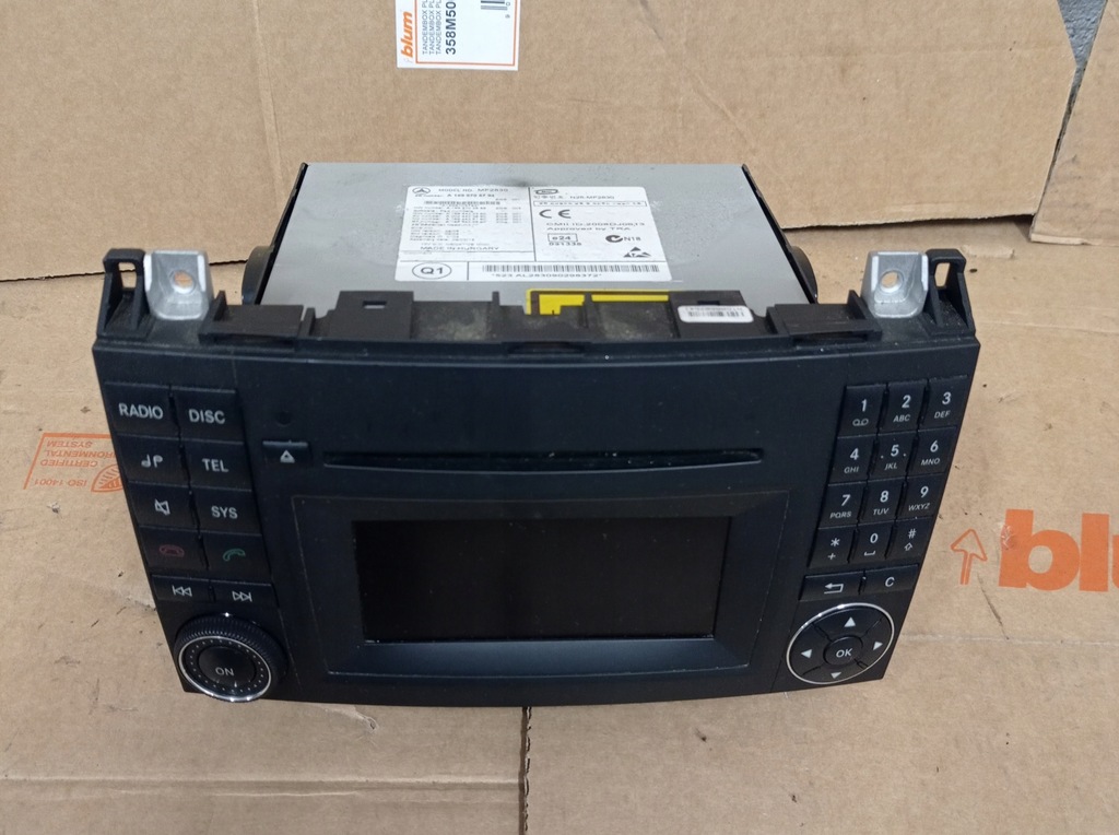 фото №1, Mercedes a klasa w169 радио cd 1698705794