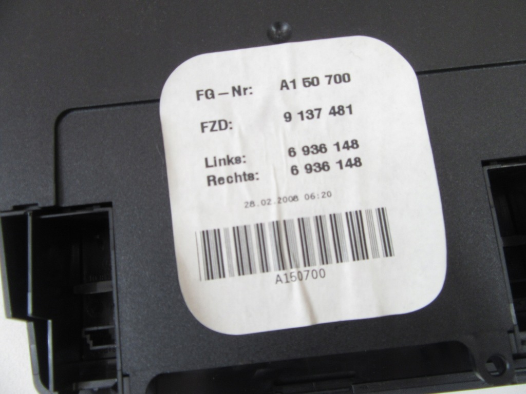 фото №8, Центр крыша лампа потолочный перед bmw e84 x1 e90 e91 e92