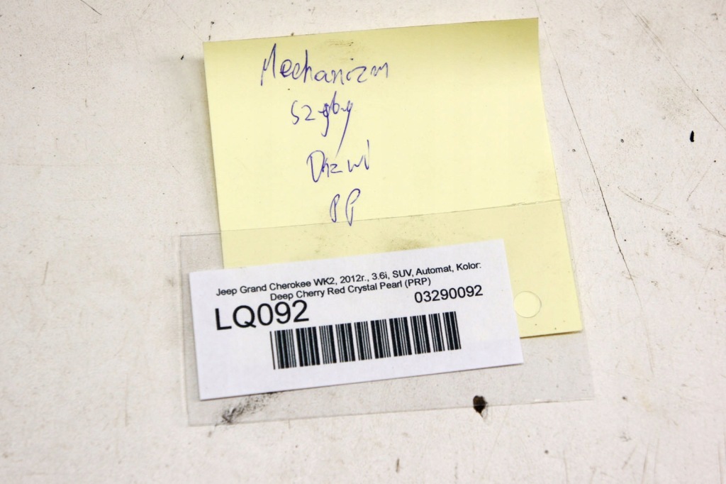 фото №5, Lq092 jeep grand cherokee wk2 механизм правый перед