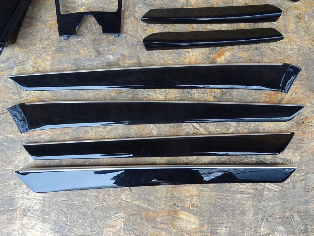 фото №7, Mercedes e klasa w212 sedan накладки декоративні декори панелі двері рамка kpl