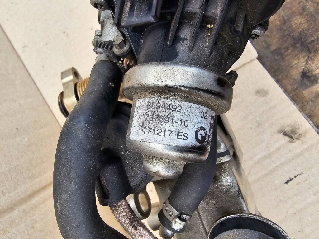 фото №2, Mini cooper countryman r60 2015 радіатор вихлопних газів egr 2.0d n47c20a