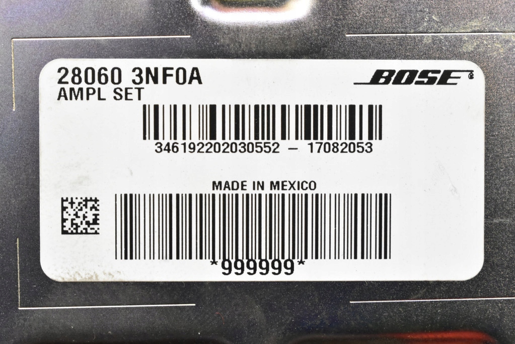 фото №8, Підсилювач bose 280603nf0a nissan leaf 1 i ze0 lift 10-17