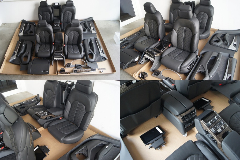 фото №1, Audi a8 салон сиденья вентилируемые массаж мониторы